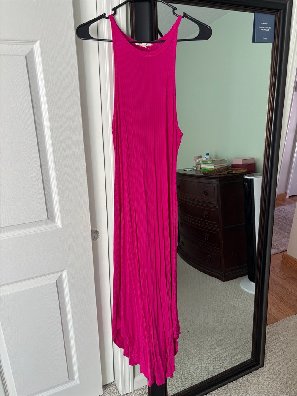Sleeveless Fuchsia Maxi Dress - Elegant Everyday Style